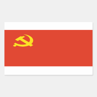Sticker du drapeau du Parti communiste chinois