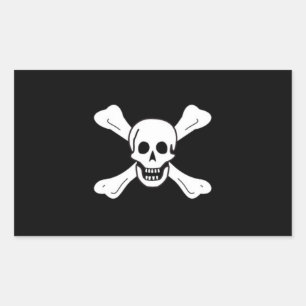Sticker du drapeau pirate de Richard Worley
