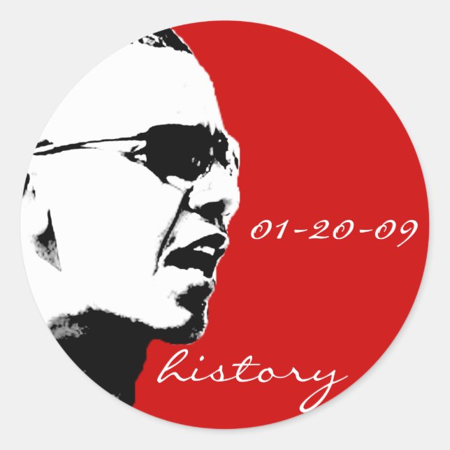 Sticker du jour d'inauguration (Devant)