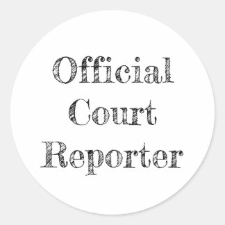 Sticker du journaliste officiel