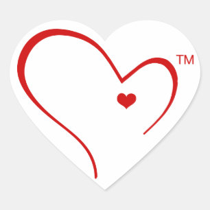 Sticker du logo de Detroit Heart Mittens