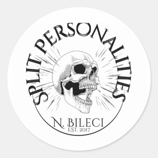 Sticker du logo de la personnalité divisée (Devant)
