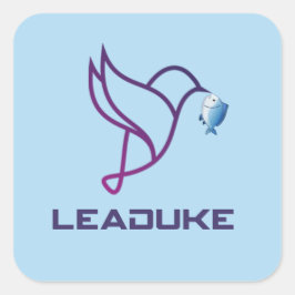 Sticker du logo de Leaduke Bird