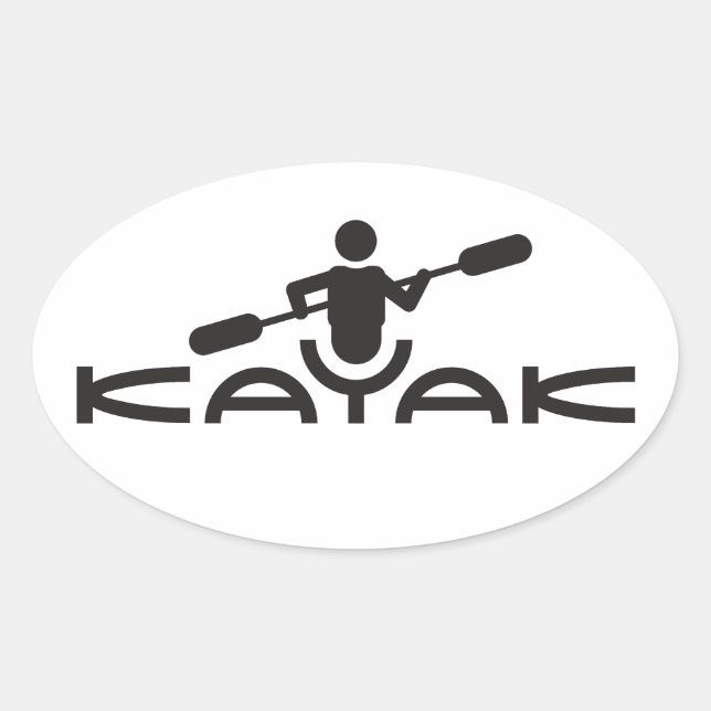 Sticker du logo Kayak (Devant)