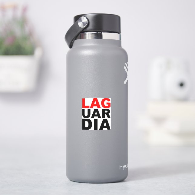 Sticker du lycée LaGuardia - CARRÉ 2x2 (HydroFlask)