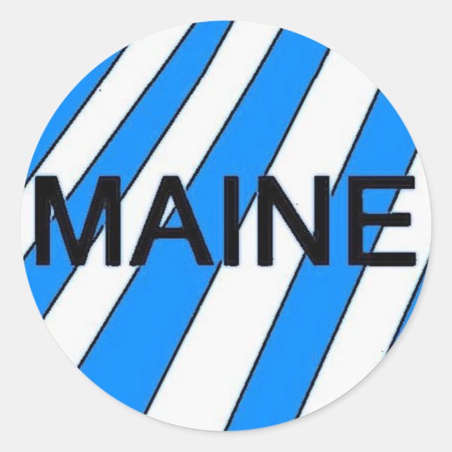 Sticker du Maine (Devant)