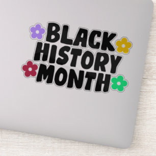 Sticker du mois de l'histoire noire