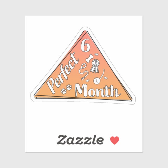 Sticker du mois parfait - Juin (Feuille)