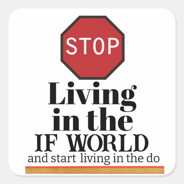 Sticker du monde IF (Devant)