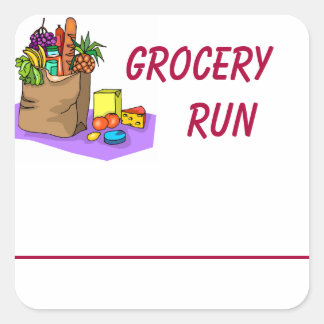 Sticker du planificateur d'épicerie