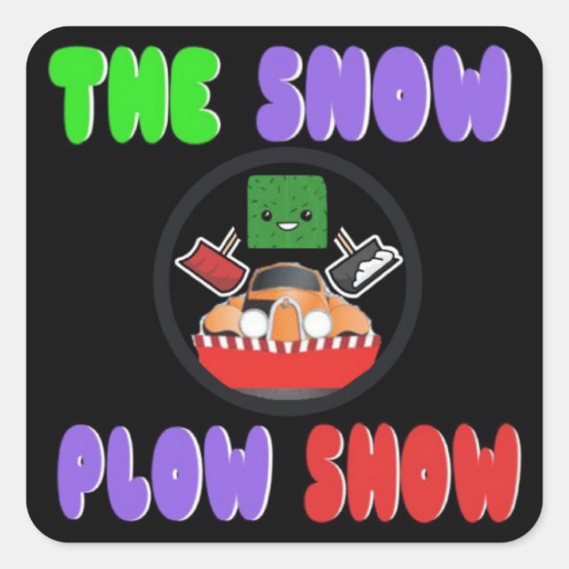 Sticker du Snow Plow Show par Jaahso (Devant)