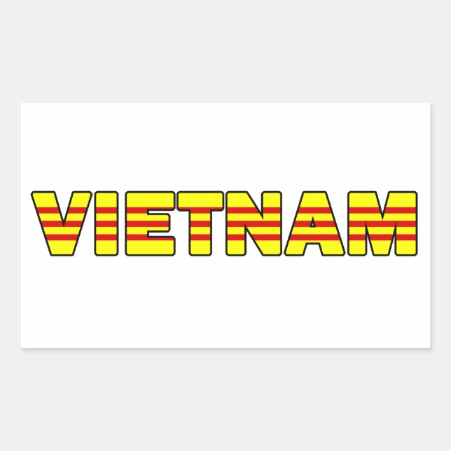 Sticker du Vietnam (Devant)