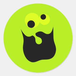 Sticker du visage fou