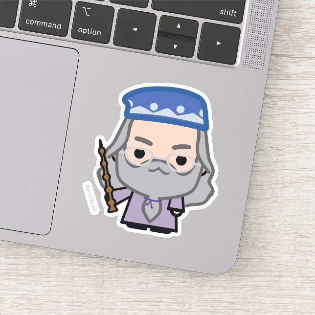 Sticker Dumbledore, personnage de dessin animé (Détail)