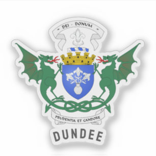 Sticker Dundee - Écosse - Armoiries