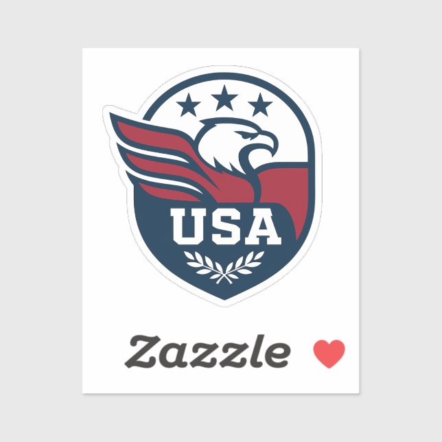 Sticker Eagle Crest (Feuille)