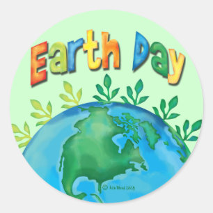 STICKER Earth Day