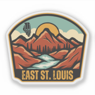 Sticker East St. Louis, Illinois