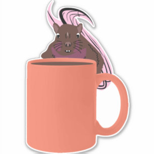 Sticker Écureuil coquin #259