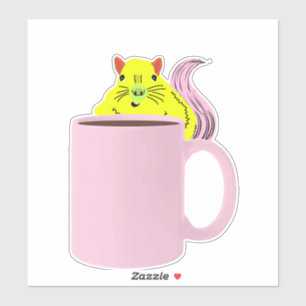 Sticker Écureuil coquin #341