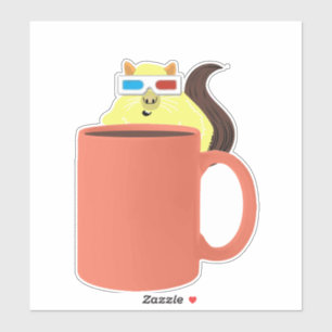 Sticker Écureuil coquin #679