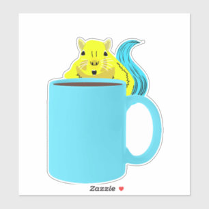 Sticker Écureuil coquin #852