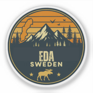 Sticker Eda, Suède Sverige