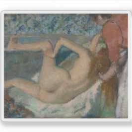 Sticker Edgar Degas - Après le bain