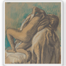 Sticker Edgar Degas - Au repos après le bain