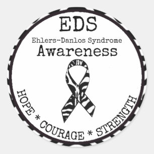 Sticker EDS Zebra Hope & Strength