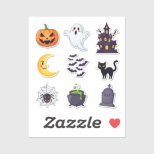 Sticker Éffrayant Halloween 2025