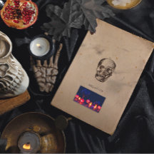 Sticker éffrayant Halloween Jack-o'-Lantern