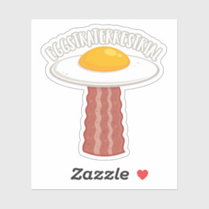 Sticker Eggstraterrestrial Avec Texte