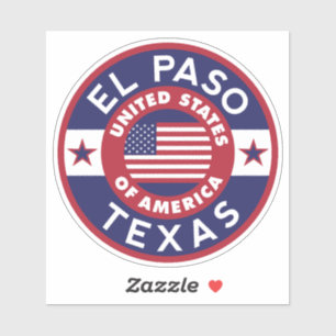 Sticker EL PASO, Texas