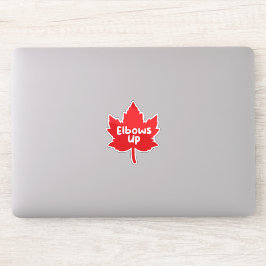 Sticker Elbows Up Canada