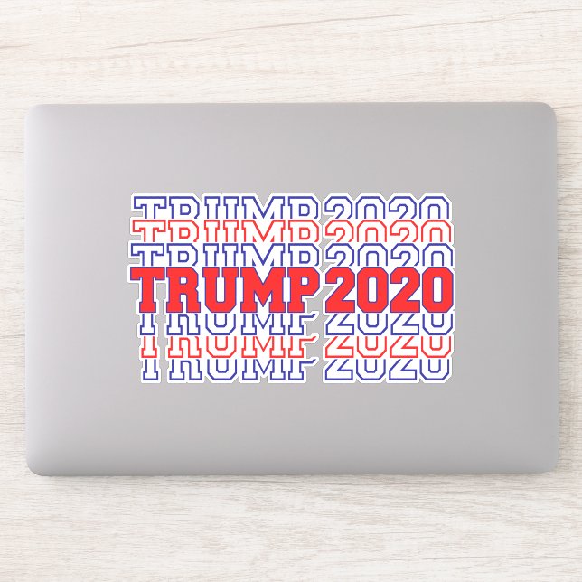 Sticker Élection présidentielle pro Trump 2020 USA (Ordinateur)