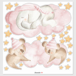 Sticker Eléphant couché Koala Bear Chambre Ensemble