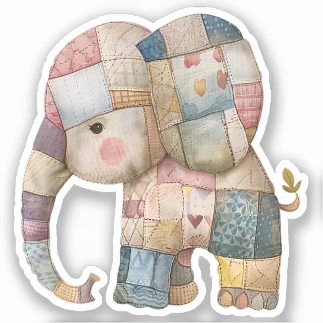 Sticker Elephant Scrapbooking (Recto)