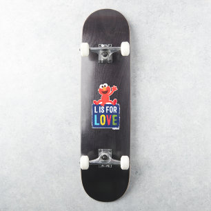 Sticker Elmo   L est pour l'amour