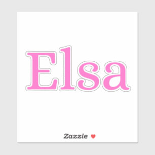Sticker Elsa
