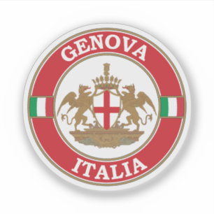 Sticker Emblem Cercle Italie de Gênes
