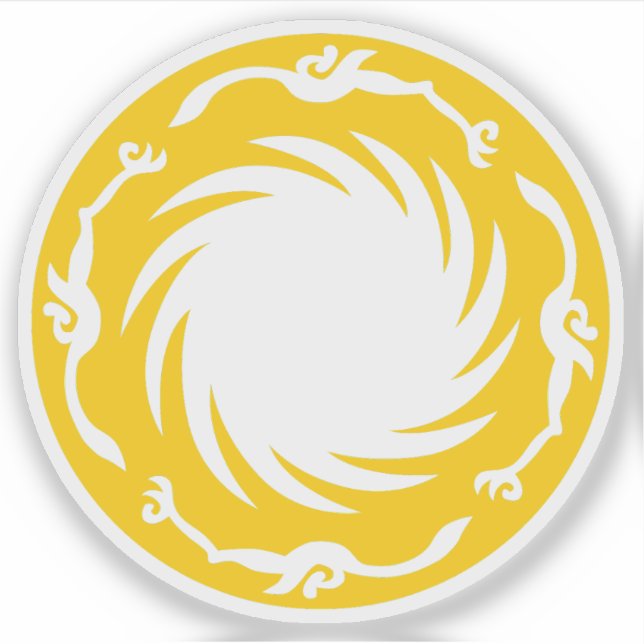Sticker Emblem of Chengdu, People's Republic of China (Devant)