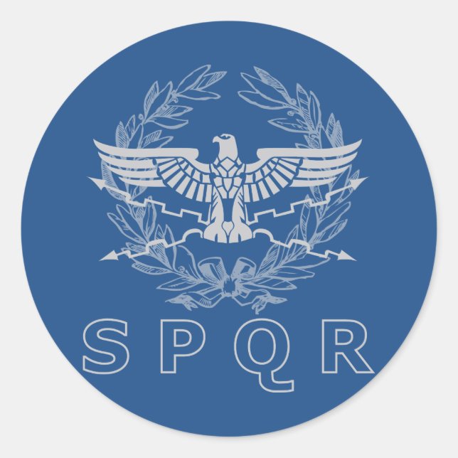 Sticker Emblem SPQR (Devant)