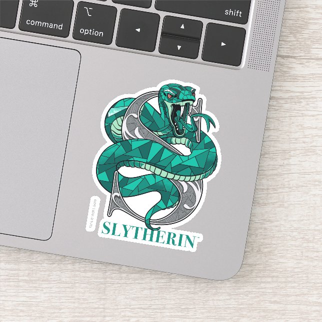 Sticker Emblème croisé SLYTHERIN™ (Détail)