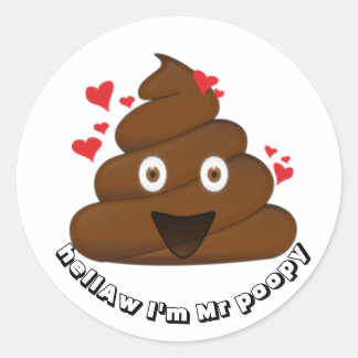Sticker Emoji Poop
