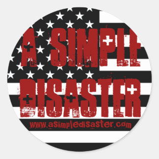 Sticker en cas de catastrophe