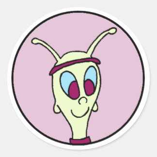 Sticker en cercle Aileen Mini