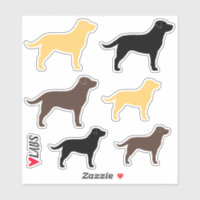 Sticker en chocolat, jaune et noir
