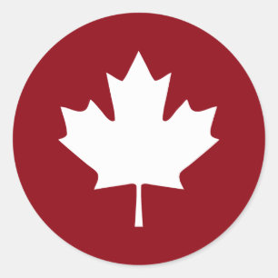 Sticker en feuille d'érable du Canada - Couleurs i