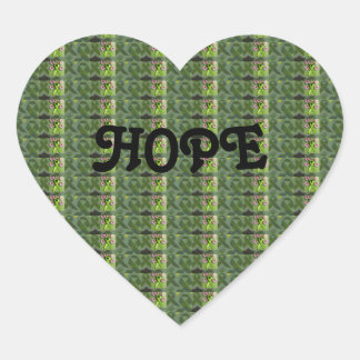 Sticker en forme de coeur pour maladies chroniques